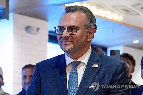 마사드 불로스 美 트럼프 대통령 아프리카 담당 선임 고문 [AP 연합뉴스 자료사진. 재판매 및 DB 금지]