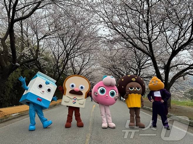 제3회 고창 벚꽃축제 '브레드이발소' 캐릭터(고창군 제공. 재판매 및 DB금지)