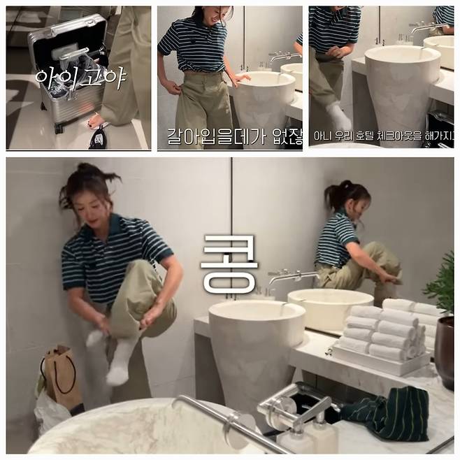 지퍼를 올리며 웃고, 민낯을 드러내며 힘을 주고, 화장실에서 일상을 마무리하는 셀럽. 이혼 후 그녀가 보여준 건 새로운 사랑도, 슬픔도 아닌, 진짜 ‘이시영’ 그 자체였다.사진=이시영 유튜브