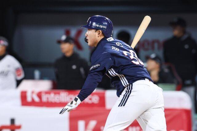 두산 베어스 김인태./두산 베어스