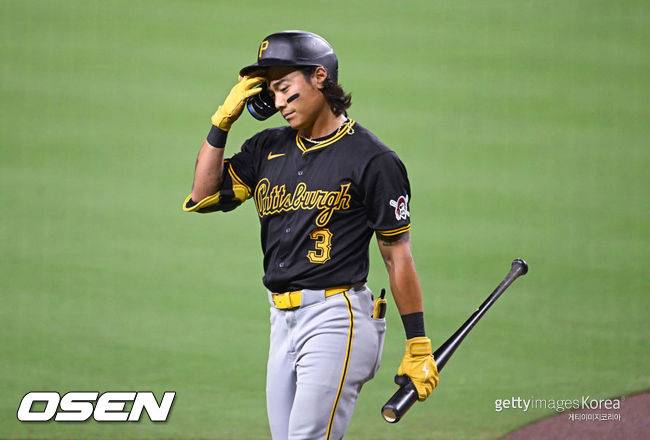 [사진] 배지환 ⓒGettyimages(무단전재 및 재배포 금지)