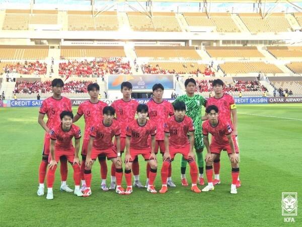 ▲ 백기태호 U-17 축구대표팀 ⓒ대한축구협회