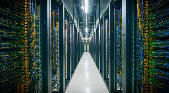 카카오 안산 데이터센터 서버실 전경 [사진=카카오]