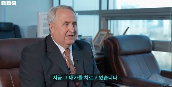 ‘존 린튼’ 인요한 국민의힘 의원. BBC 인터뷰 화면 캡처.