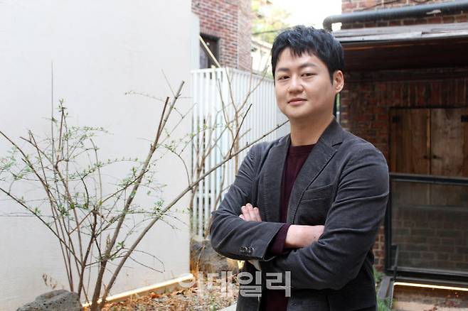 뮤지컬 ‘빨래’의 민찬홍 작곡가(사진=김현식 기자)