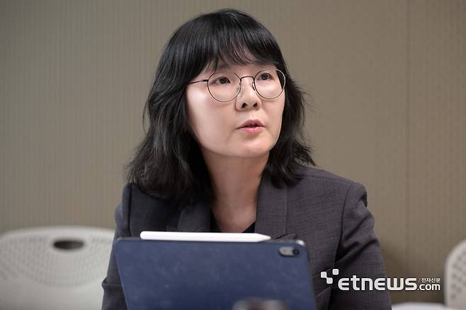 게임 질병코드 긴급 진단 좌담회가 2일 서울 서초구 전자신문 본사에서 열렸다. 이영민 문화체육관광부 게임콘텐츠산업과장. 김민수기자 mskim@etnews.com