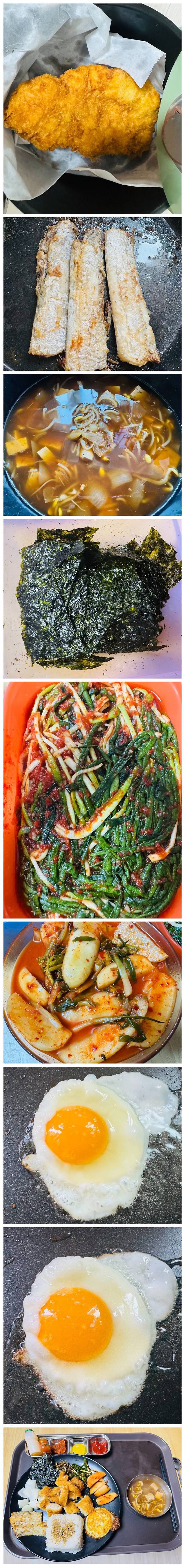 한식부페 스타일 세팅