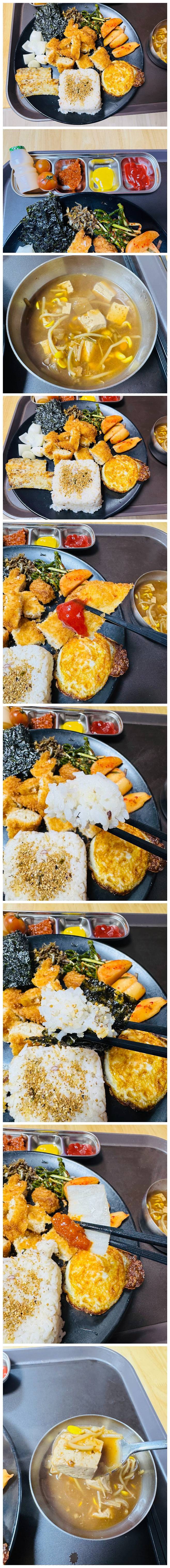 한식부페 스타일 세팅