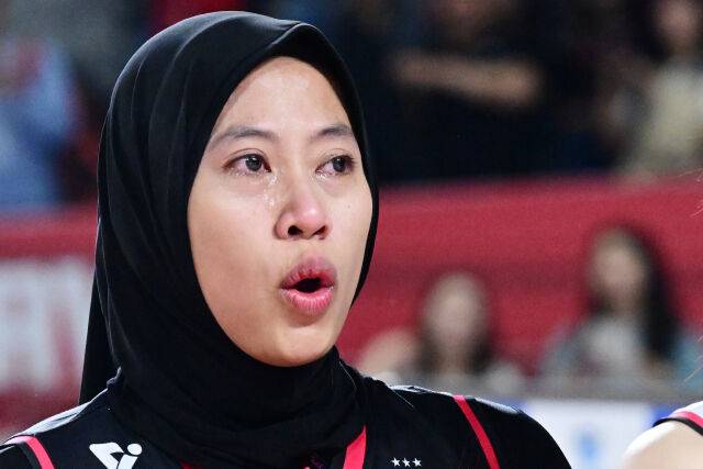 챔피언결정전에서 결정적인 활약을 펼친 정관장 메가가 기쁨의 눈물을 흘리고 있다. / 한국배구연맹(KOVO)