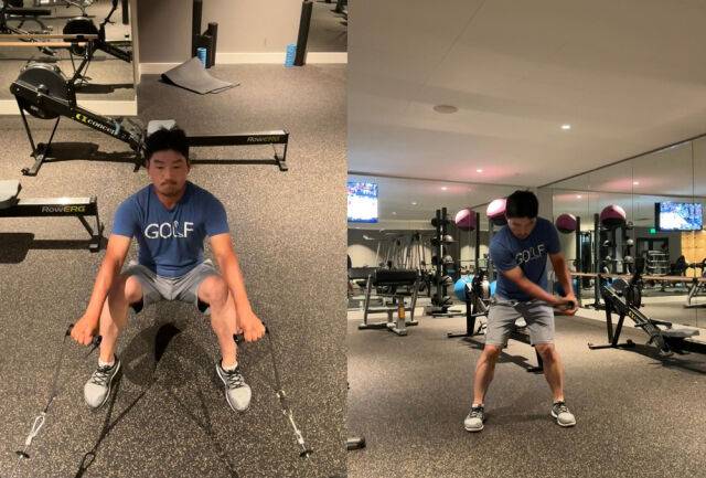 강성훈의 훈련 모습. /KPGA