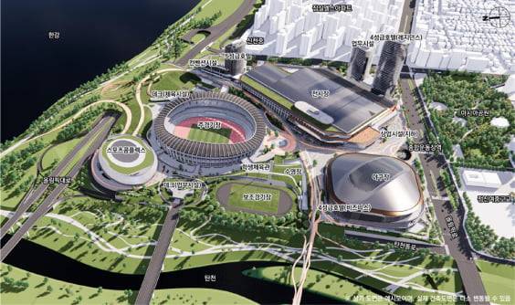 잠실 마이스 조감도. 사진 제공=서울시