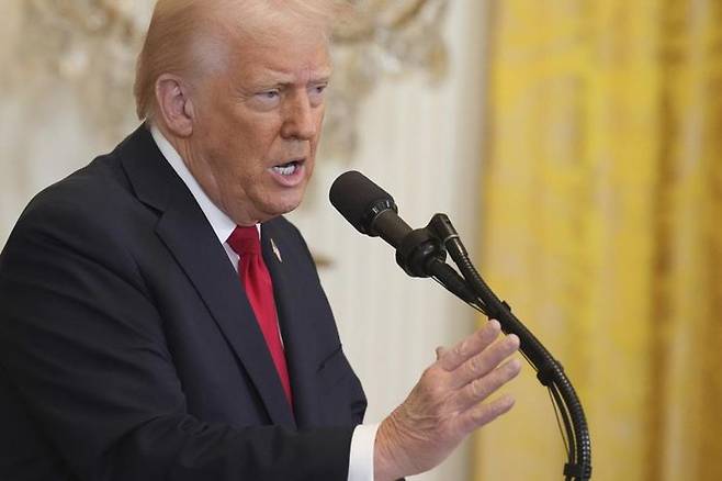 도널드 트럼프 미국 대통령. ⓒ연합뉴스