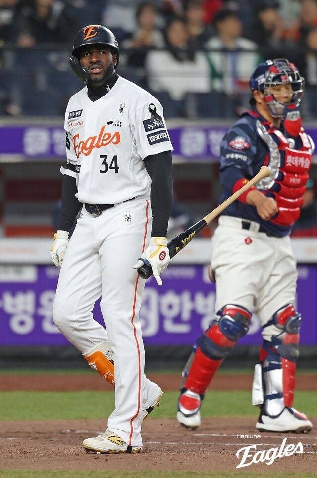 한화 이글스 에스테반 플로리얼./한화 이글스