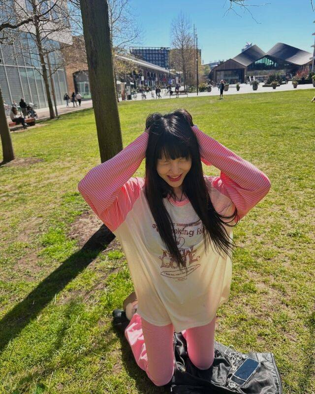 그룹 AOA 출신 가수 지민/지민 소셜미디어