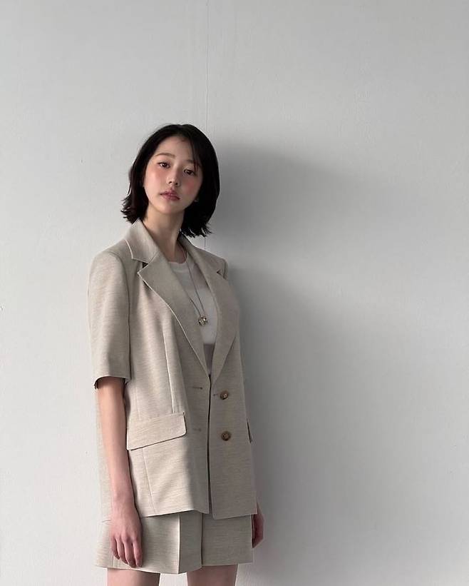 [서울=뉴시스] 배우 장다아가 근황을 공개했다. (사진=장다아 인스타그램 캡처) 2025.04.08. photo@newsis.com *재판매 및 DB 금지