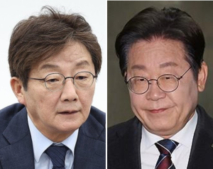 6월 3일 치러질 차기 대통령 선거에 도전하는 유승민(왼쪽) 전 국민의힘 의원, 이재명 더불어민주당 대표. 연합뉴스