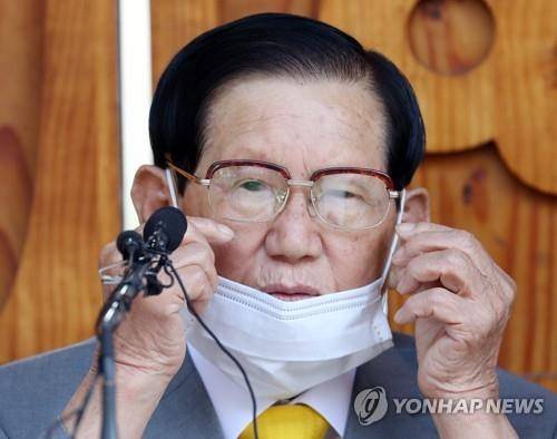 신천지 이만희 총회장 [연합뉴스 자료사진. 재판매 및 DB 금지]