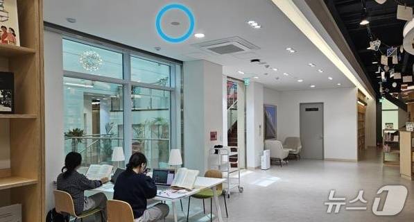 청주시 도서관 소음중화시스템. (시 제공. 재판매 및 DB금지)