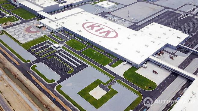 기아 인도 안드라프라데시주 아난타푸르 공장 전경. (기아)