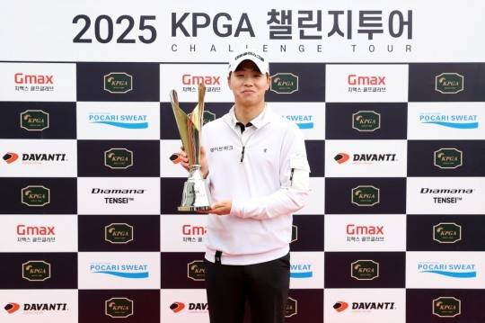 KPGA 챌린지투어 3회 대회 우승자 최찬 사진=KPGA