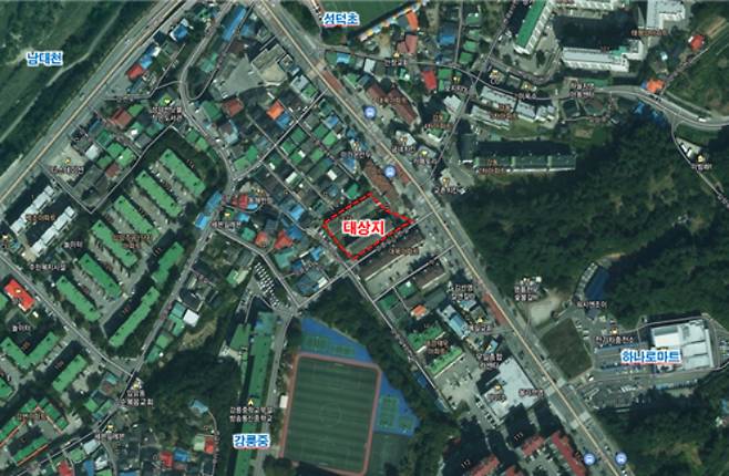 강릉시 통합공공임대주택 위치도. 강릉시 제공