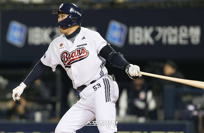 두산 양석환. 두산베어스 제공