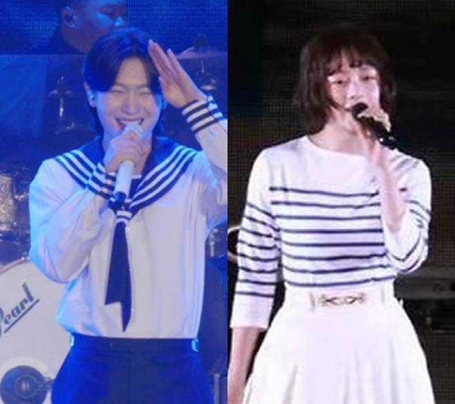 '미스터트롯3' 진 김용빈(왼쪽), 뉴진스 하니. 사진=TV CHOSUN, X(구  트위터)