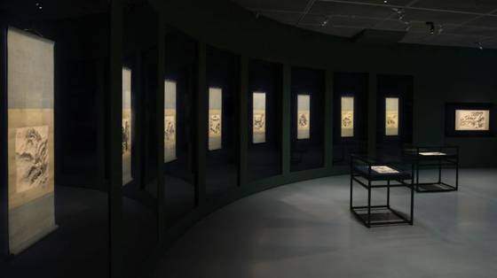 '겸재 정선' 전 제1부 전시장 전경.[사진=호암미술관]