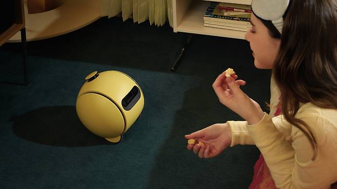 Samsung Electronics home AI companion robot Ballie (Samsung Electronics)