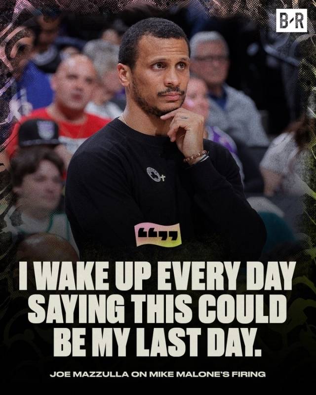 조 마줄라 감독은 “이런 현실은 내게 동기부여가 되기도 한다. 그러나 나는 매일 아침 ‘오늘이 나의 마지막일 수도 있다’는 생각을 하고 하루를 시작한다. 이런 관점이 필요하다고 생각한다. 감사함을 느끼면서도 동시에 배고프게도 한다”고 말했다. 사진=블리처 리포트 SNS