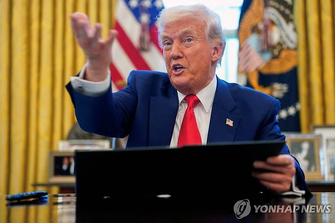 트럼프 미국 대통령 [워싱턴 로이터=연합뉴스. 재판매 및 DB 금지]