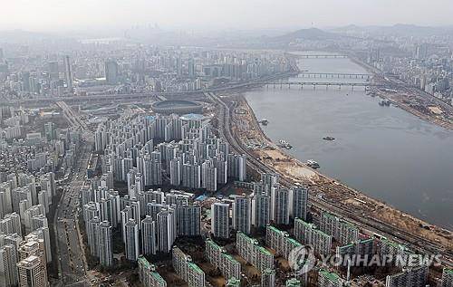 서울 잠실 주공5단지 일대 아파트 모습 
[연합뉴스 자료사진]