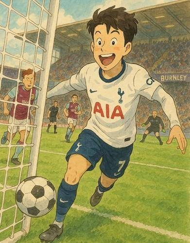 챗GPT로 생성한 축구선수 손흥민 이미지 [챗GPT 생성 이미지. 재판매 및 DB 금지]