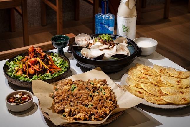 누룩의 한식 요리들. / 사진=CJ푸드빌