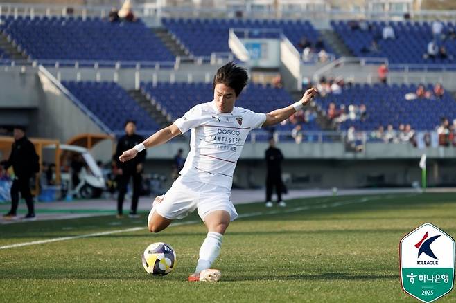 포항 강민준. 사진 | 한국프로축구연맹