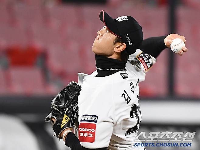 불펜의 핵심으로 활약 중인 김민수