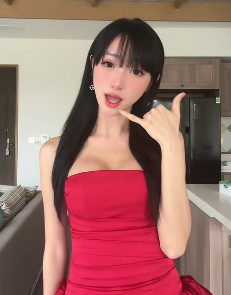 가슴수술 후 모습 ⓒ클라라 다오 틱톡 갈무리