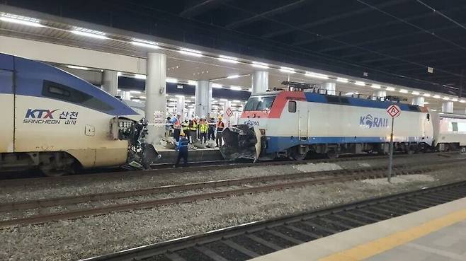 KTX vs 무궁화호 결과
