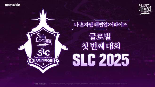 넷마블 ‘나 혼자만 레벨업어라이즈 챔피언십 2025’