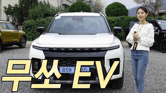 무쏘 EV + 이정경 기자