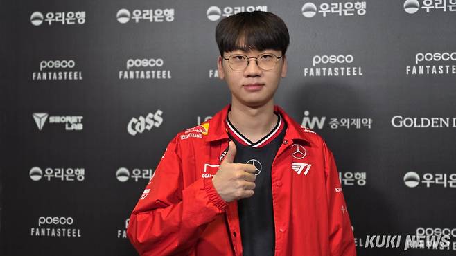 ‘도란’ 최현준이 10일 서울 종로구 롤파크 LCK 아레나에서 ‘2025 LCK’ 정규시즌 1라운드 KT와 경기가 끝난 뒤 쿠키뉴스와 만나 인터뷰하고 있다. 김영건 기자