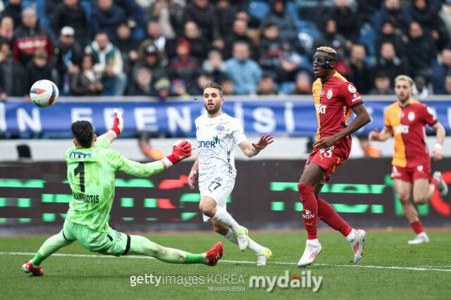 튀르키예 갈라타사라이 공격수 빅토르 오시멘./게티이미지코리아