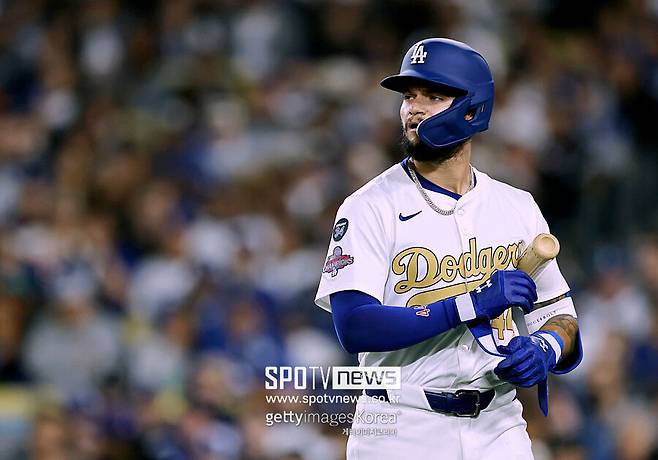 ▲ 타석에서도 1할 대 타율로 부진한 앤디 파헤스.