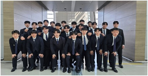 세계선수권대회에 출전한 남자 아이스하키 18세 이하 대표팀 [대한아이스하키협회 제공. 재판매 및 DB 금지]