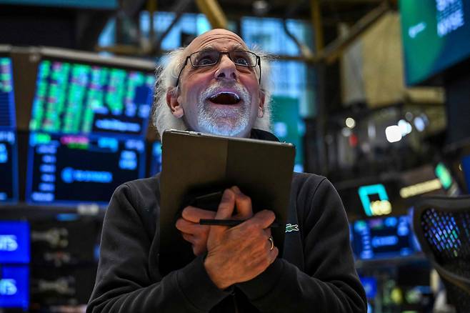 뉴욕증권거래소(NYSE). /AFP 연합뉴스