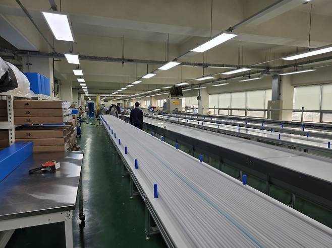 원자력발전소용 계측기 제조 현장. 우진 제공