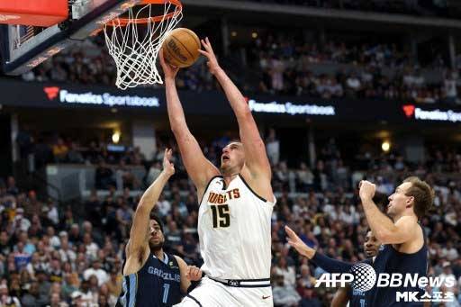 멤피스는 덴버에 지면서 플레이오프 직행이 좌절됐다. 사진(美 덴버)=ⓒAFPBBNews = News1