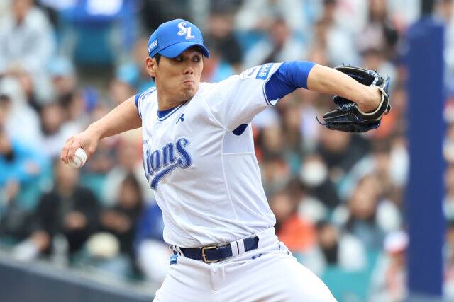 삼성 라이온즈 김재윤./삼성 라이온즈