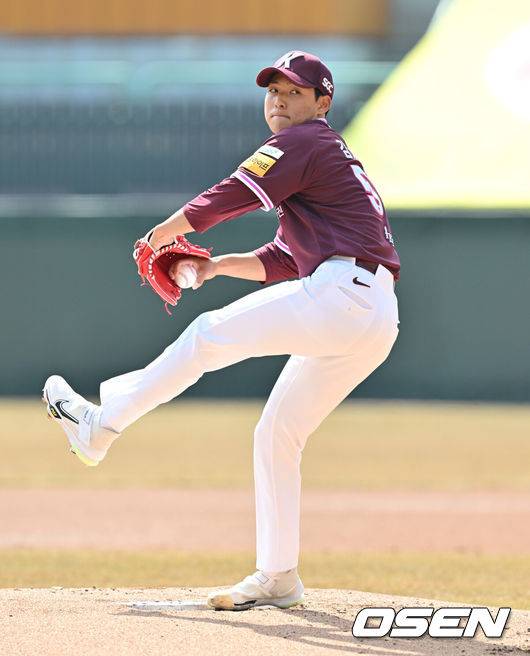 [OSEN=박준형 기자] 키움 김서준  2025.03.14 / soul1014@osen.co.kr