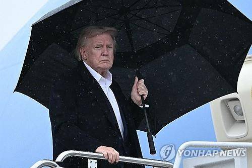 트럼프 미국 대통령 [워싱턴  AFP=연합뉴스 재판매 및 DB금지]